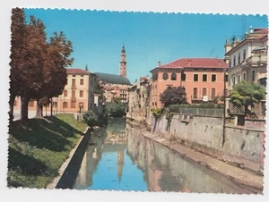 VE VI 17 Vicenza fiume Retrone viaggiata 1959 - Picture 1 of 1