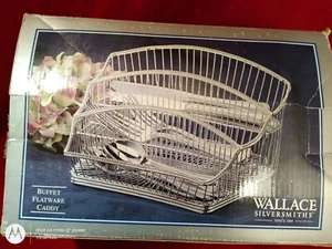 Carrito de cubiertos Wallace Silversmiths Buffet Nuevo en caja - Imagen 1 de 9
