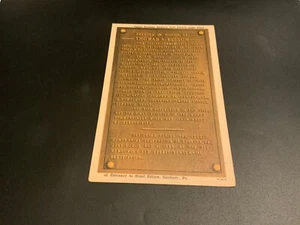 Sunbury, Pa.~ Edison’s First Electric Light Plant Markings Hotel Edison Postcard - Picture 1 of 2