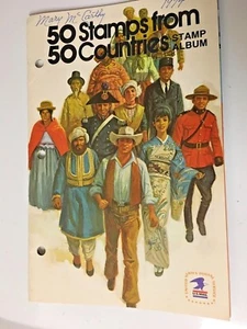 50 BRIEFMARKEN AUS 50 LÄNDERN BRIEFMARKENALBUM 1974 - Bild 1 von 8