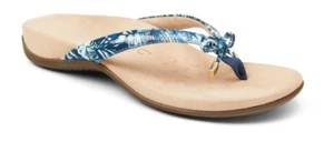 Vionic Bella Blue Palm Toe-Post Sandal Flip Flop Women's sizes 5-12 NEW!!! - Picture 1 of 1