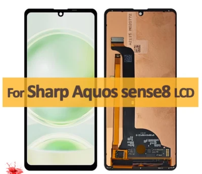 LCD Display Touch Screen Digitizer Replacement Assembly For Sharp Aquos sense8 - Image 1 of 4
