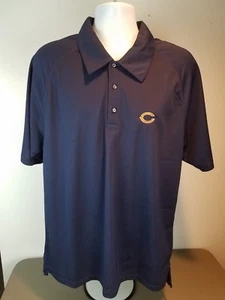 REEBOK NFL Chicago Bears Men's Sz Med Short Sleeve Polo Shirt Embroidered logo - Picture 1 of 7
