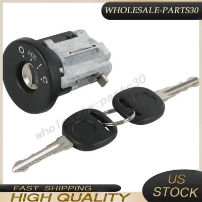 19207987 IGNITION LOCK CYLINDER WITH 2 KEYS For 2004-2008 PONTIAC GRAND PRIX - Image 1 of 4