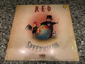 Sealed REO SPEEDWAGON - The Earth a Small Man His Dog and a Chicken LP Epic - Picture 1 of 7
