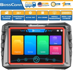 BossComm IFIX980 Car Diagnostic Tool OBD2 Bidirectional Scanner Coding Programmi - Picture 1 of 20