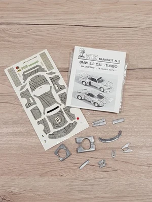 FDS AUTOMODELLI TRANSKIT 1/43 POUR BMW 3.2 CSL TURBO  - Photo 1/4