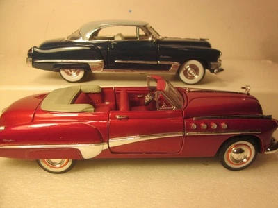 SIGNATURE DIECAST 1/32, LOT/2 CLASSIC'S ,'49 BUICK RDMSTER CONV., CADILLAC COUPE - Image 1 of 4