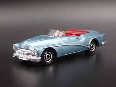 Modello Auto Collezionabile 1/64 BUICK SUPER SKYLARK CONVERTIBILE BLU 1953 53 - Immagine 1 di 4