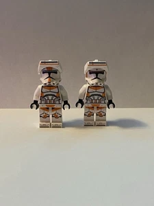 LEGO Star Wars Waxer & Boil - Official LEGO Bodies + Clone Army Customs Helmets - Picture 1 of 3