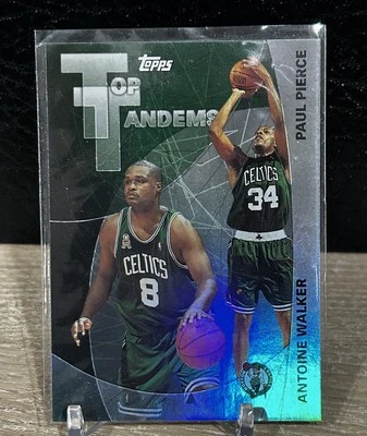 2002-03 Topps Antoine Walker Paul Pierce Top Tándems #TT1 Boston Celtics Foto 1 de 2