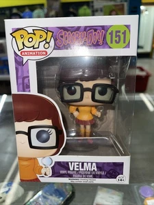 Funko Pop! Figura de vinilo de animación Scooby-Doo Velma Dinkley #151 casi nueva - Imagen 1 de 10