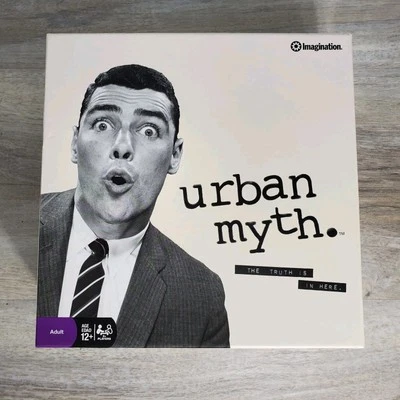URBAN MYTH BOARD GAME: 2002 VERSION, IMAGINATION ADULT GAME, FUN FAMILY  - Image 1 of 4