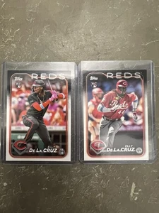Elly De La Cruz ROOKIE CARDS Cincinnati Reds RC 2024 Topps Serie 1 rc - Foto 1 di 4
