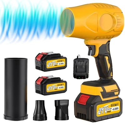 Cordless Leaf Blower Vacuum Handheld Electric Leaf Blower wiht 2 Battery 850W US - Image 1 of 4