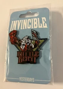 Invincible Battle Beast Skybound Yesterdays Enamel Pin New Amazon Prime - Picture 1 of 2