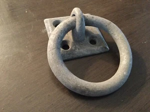 galvanized Cast ring with bracket - Picture 1 of 1