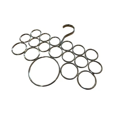 Corbata, cinturón, bufanda armario organizador multiuso metal colgador almacenamiento **SOLO PERCHA** Foto 1 de 4