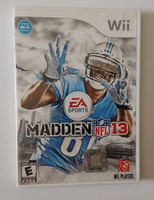 Madden NFL 13 (Nintendo Wii, 2012) With Instruction Booklet Complete in Box - Image 1 of 4