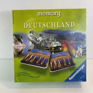 Memory Game In German Deutschland Ravensburger New 2006 Rare - Picture 1 of 12
