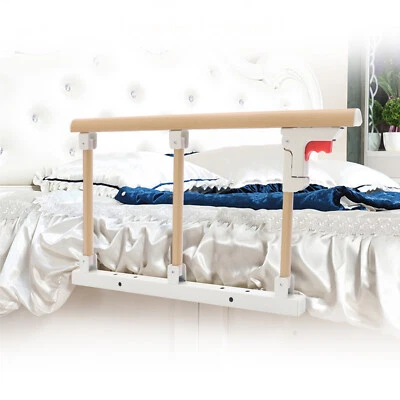 Bed Rails Safety Assist Handle Bed Railing Folding for Elderly Seniors Adults - Image 1 of 4