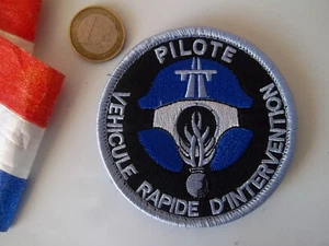 écusson militaire pilote véhicule rapide intervention gendarmerie - Foto 1 di 2