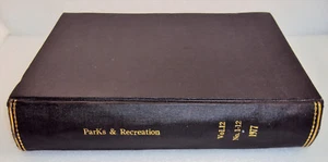 Vintage PARKS AND RECREATION MAGAZINES Entire Year 1977 Bound Vol. 112 No. 1-12 - Imagen 1 de 12