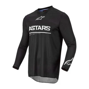 Alpinestars Racer Graphite Black MX Off-Road Jersey Men's Sizes SM - 2X - Picture 1 of 1