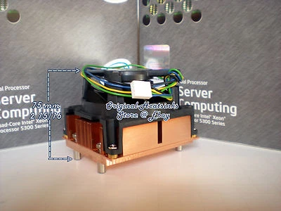 Xeon LGA771 Desktop Server Cooler Fan Heatsink Xeon 5000-5100-5300 Series - New - Image 1 of 4