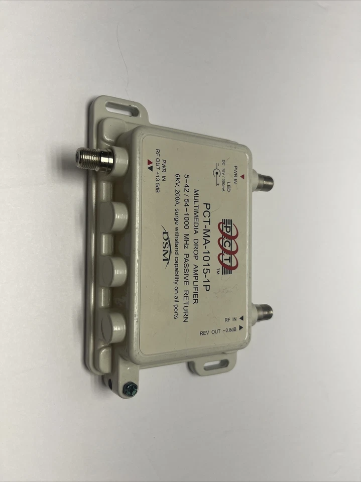 PCT Multimedia Drop Amplifier PCT-MA-1015-1P Passive Return - Image 1 of 1