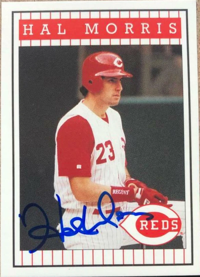 Hal Morris Autographed 1993 Kahn's Cincinnati Reds #NNO - Image 1 of 1