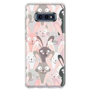 Mundaze Case for Samsung Galaxy S10e Cover Cute Silly Rabbits Bunnies - Picture 1 of 6