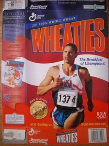 Dan O'Brien Michael Johnson 1996 Olympic Gold Medal commemorative Wheaties boxes - Picture 1 of 2