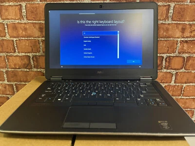 Dell Latitude E7440, Intel i5-4300U 1.90GHz, 4GB RAM, 512GB SSD, Win10 Pro Foto 1 de 4