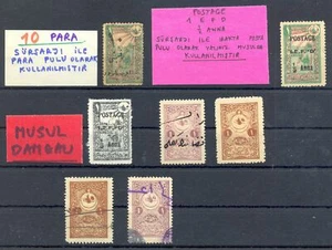 Türkei 1920 ca. EISENBAHN -7 x REV ST -RW HEDJAZ --F/VF -@18 - Bild 1 von 1