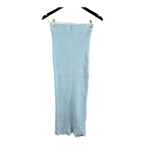 FP Beach by Free People Morgan Fauxchet Ribbed Knit Sweater Skirt Women's XS - Picture 1 of 8