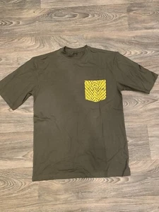 ADIDAS Men Reptile T-SHIRT, Army Green - Picture 1 of 4