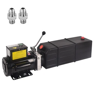 4 Gallon Hydraulic Pump Single Phase 220V 2850rpm 2HP Portable Car Lift Pump - Bild 1 von 8