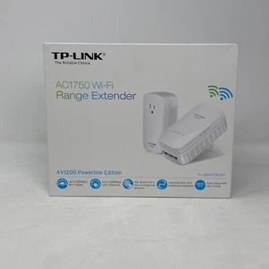TP-LINK AC1750 Wi-Fi Range Extender AC1200 PowerLine Edition - WPA8730 - Picture 1 of 7