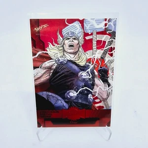 2024 Marvel Metal Universe Avengers #98 THOR Precious Gems Red PMG /100 🔥 - Picture 1 of 4