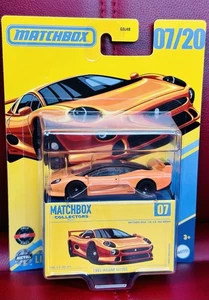 Exotic Jaguar XJ220S Orange Diecast - 2025 Matchbox Collectors Edition Mint - Picture 1 of 3