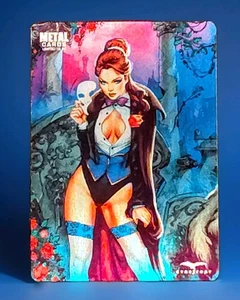 Zenescope Grimm Fairy Tales Phantom Of The Opera Metal Card LE50 Chatzoudis  - Picture 1 of 2