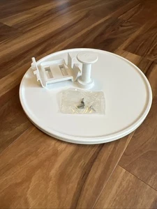 Tocadiscos de colección Tupperware #1795-5 Carrusel Lazy Susan con herrajes de montaje - Imagen 1 de 15