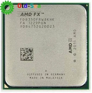 AMD FX8350 FX 8350 Black Edition FD8350FRW8KHK 4GHz AM3+ 8-Core Processor CPU - Picture 1 of 1
