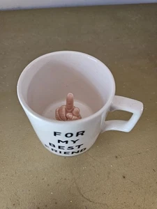 Best Friend Mug Middle Finger Surprise Japan - Picture 1 of 7