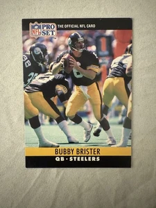 1990 Pro Set Bubby Brister Pittsburgh Steelers #267 - Picture 1 of 2