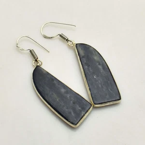 Sodalite Gemstone Handmade Drop Dangle Earrings Jewelry For Women 2.08" AE-55873 - Picture 1 of 1
