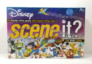 Disney Scene It? DVD Board Game (First Edition 2004) ONLY MISSING 1 TRIVIA CARD - Picture 1 of 12