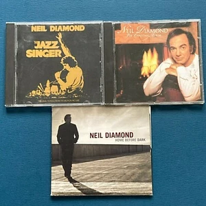 Neil Diamond 3 CD LOT Jazz Singer, Christmas Album, Home Before Dark - Picture 1 of 2