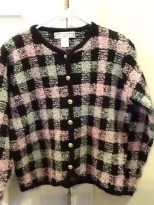 Dress Barn ladies size 8 mohair blend (40%) buttonup jacket VGUC - Picture 1 of 10